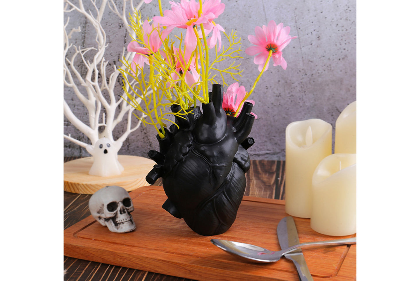 Creative Halloween Heart Vase