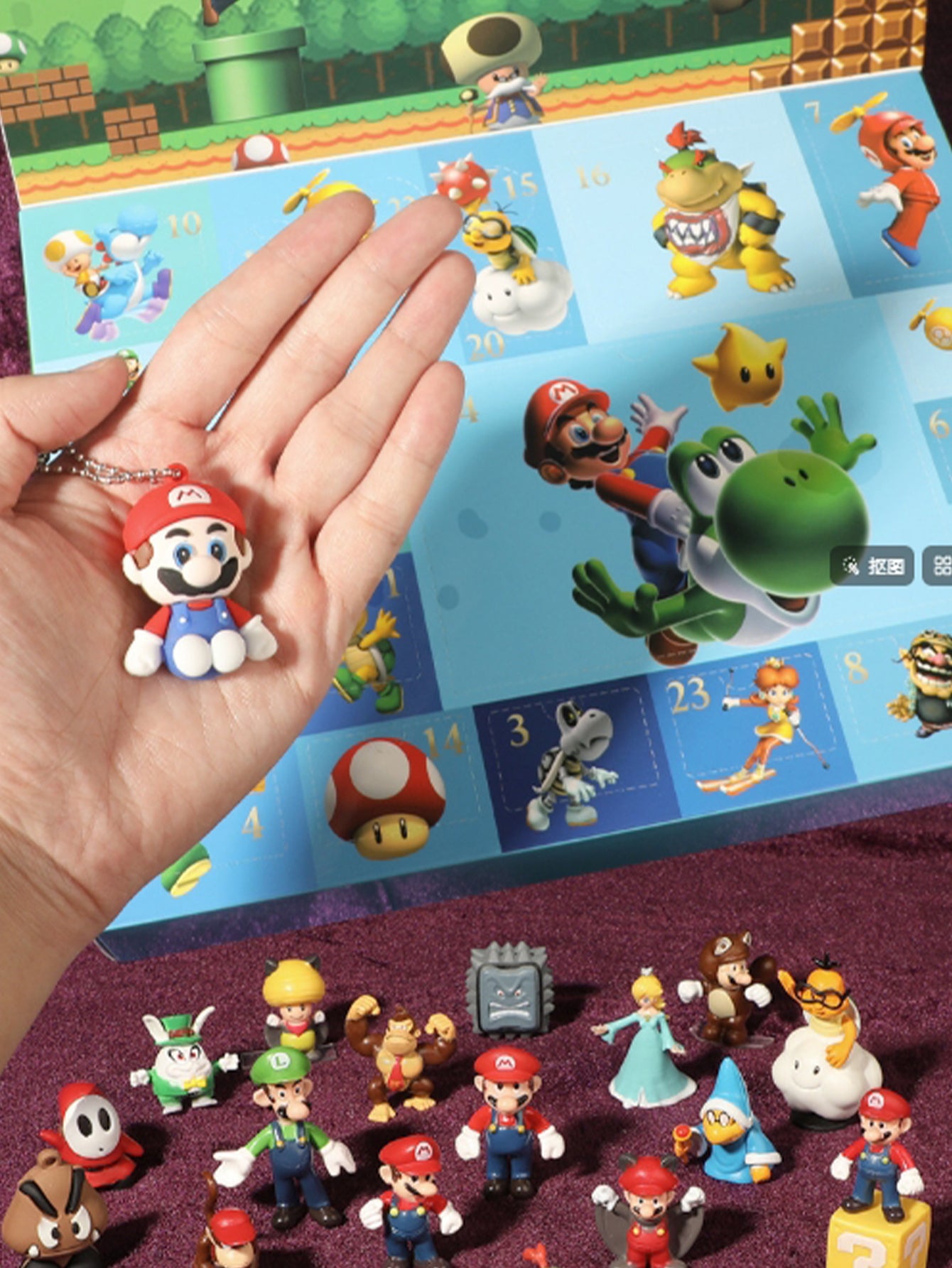 Blind box poking hole toy set - surprise collection