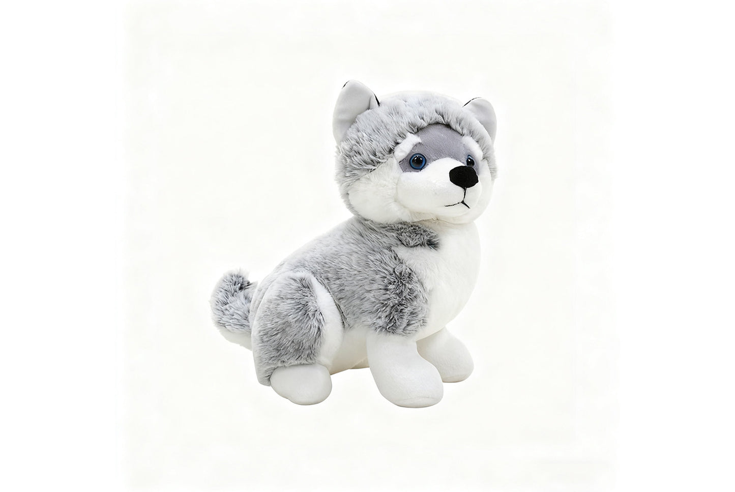 **Colorful Musical Luminous Husky | Sleep-Soothing Plush Toy**