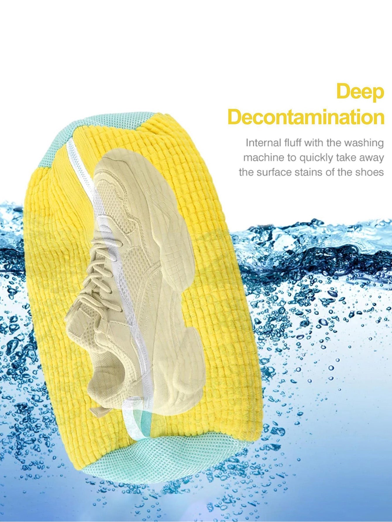 Lazy Shoe Reusable Cylindrical Shoe Washing Bags