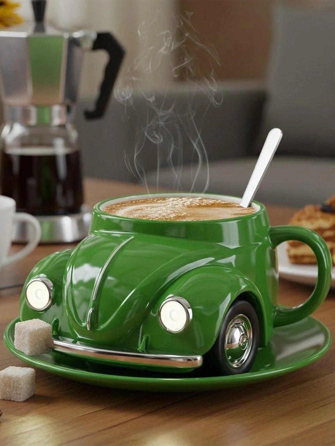 Creative Mustang-shaped coffee cup