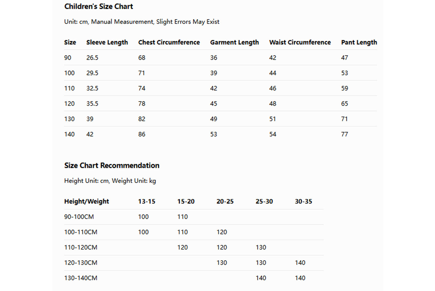 **Class A Children's Antibacterial Loungewear Set**