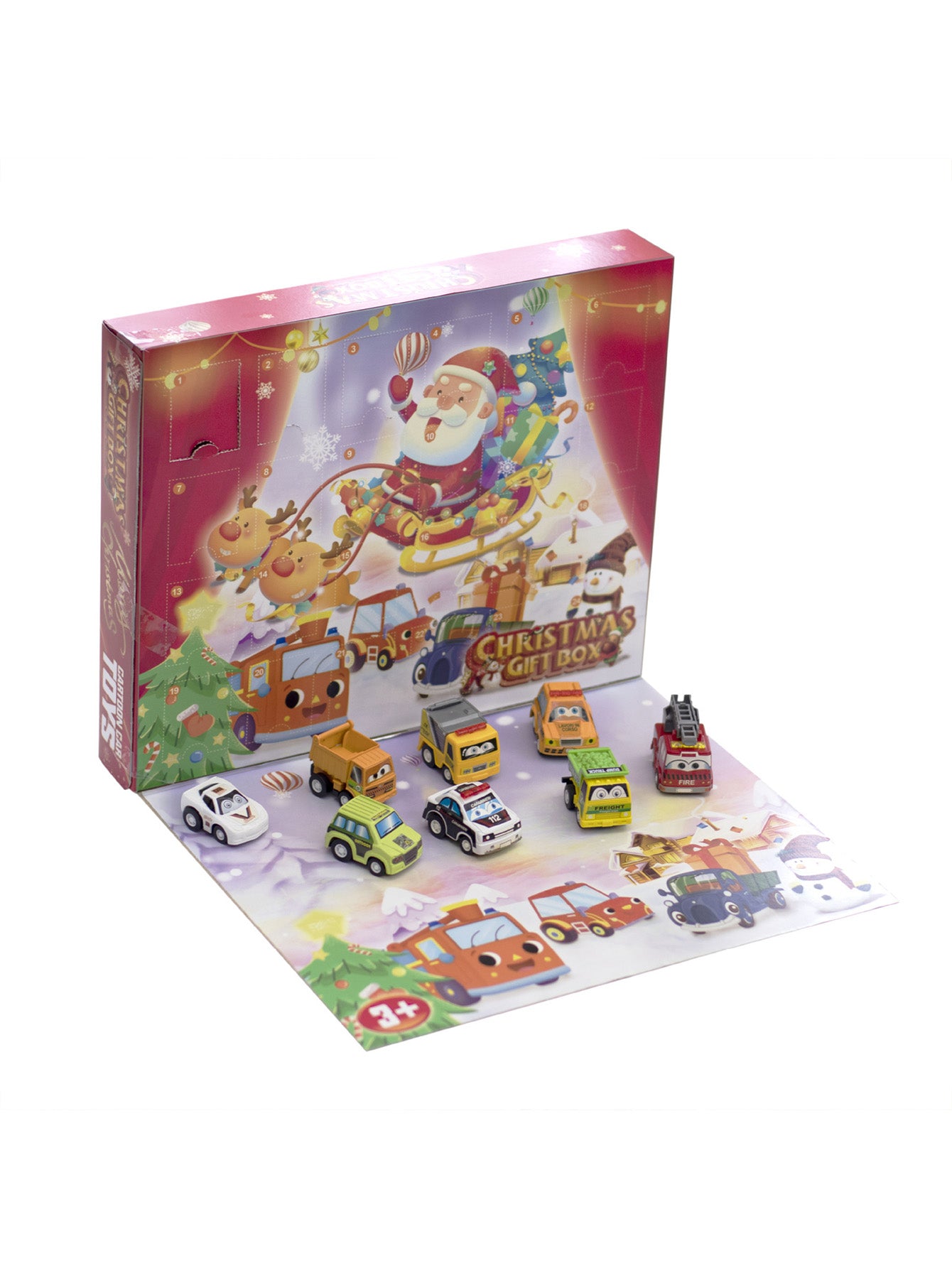 Christmas Countdown Pull Back Car Blind Box