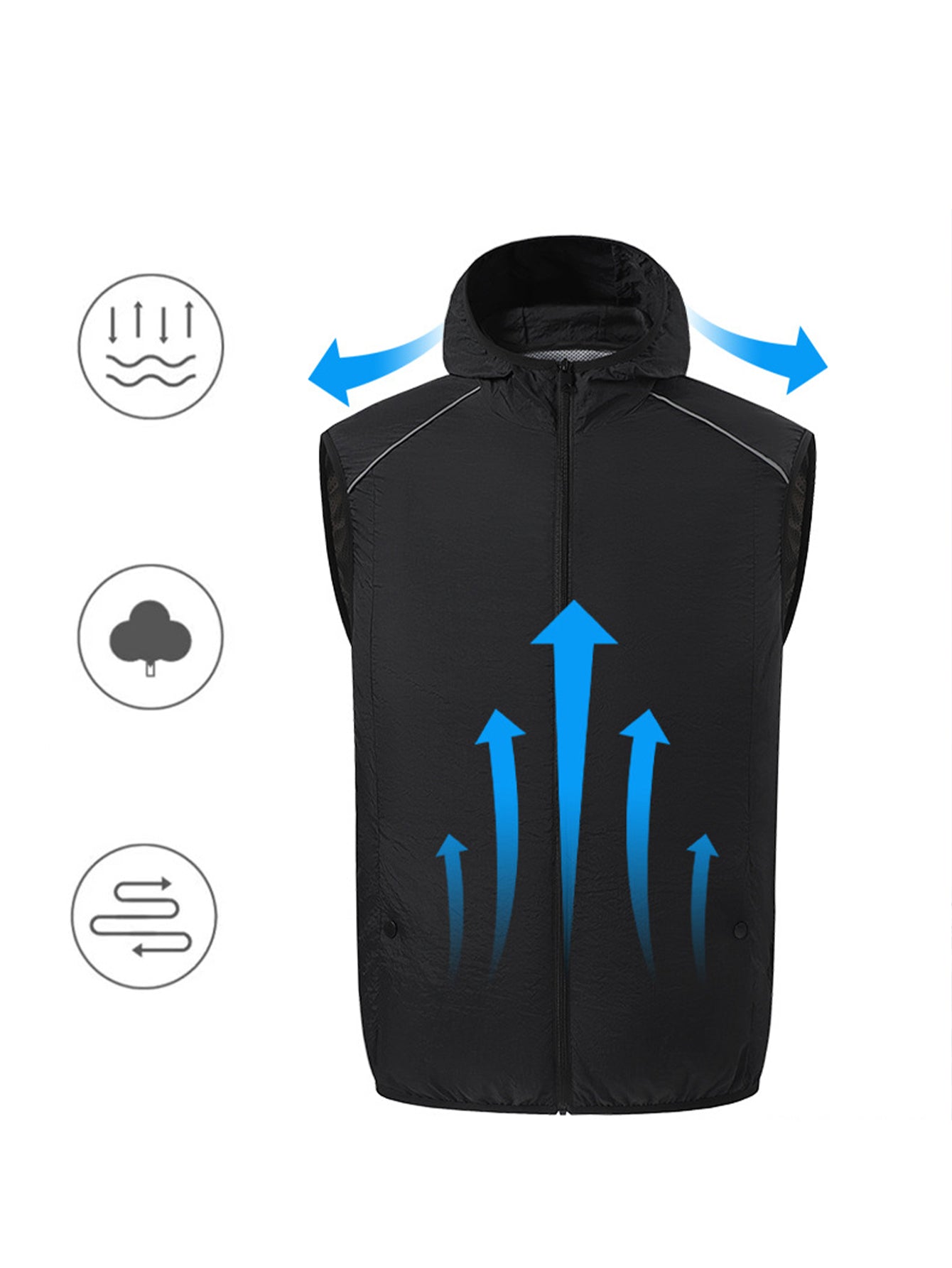 Heatstroke-proof and cooling air-conditioning clothing