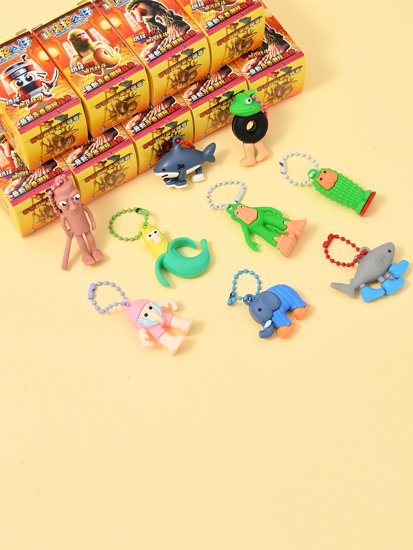 TungTungTungSahur wooden stick man trendy toy