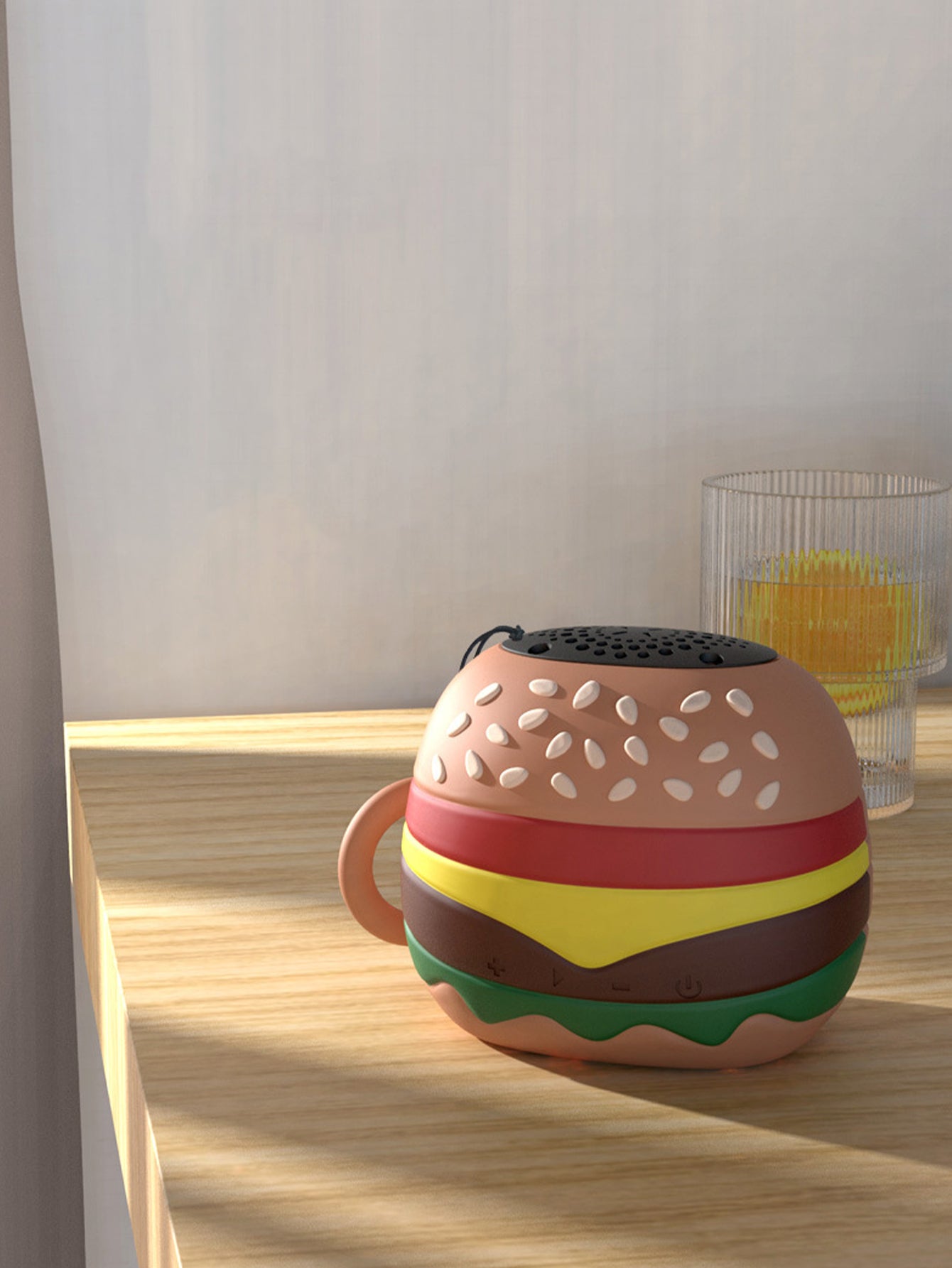 Cartoon Hamburger Bluetooth Speaker