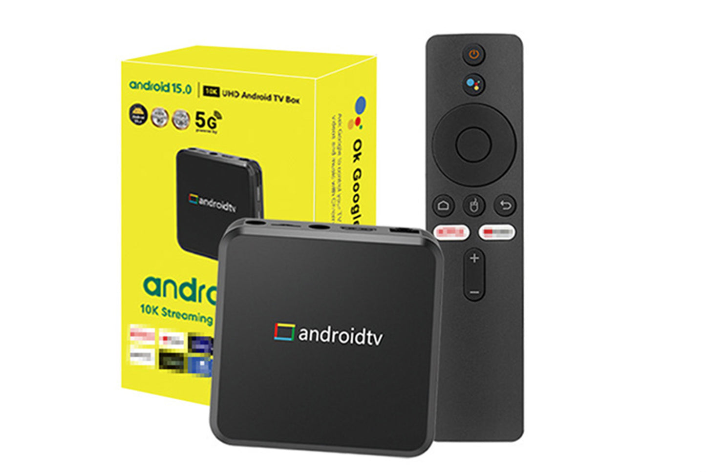 **Android TV 4K Internet Set-Top Box 8+128GB Edition**