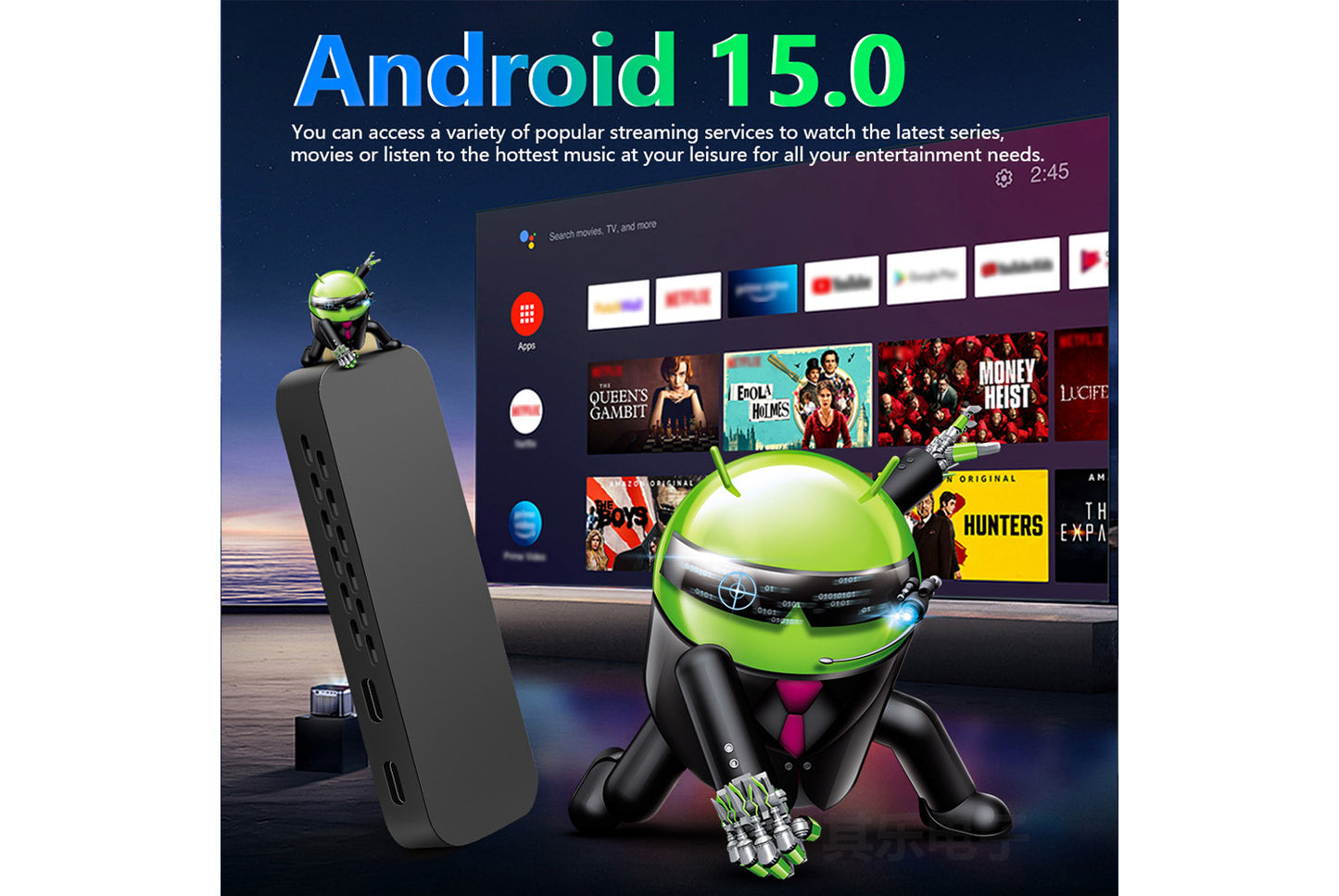 **GK63 4K Internet Set-Top Box 8GB+128GB Edition**