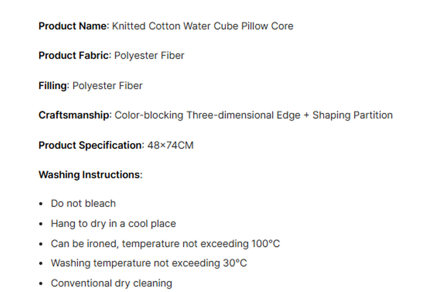 Washable Knitted Massage Neck Pillow