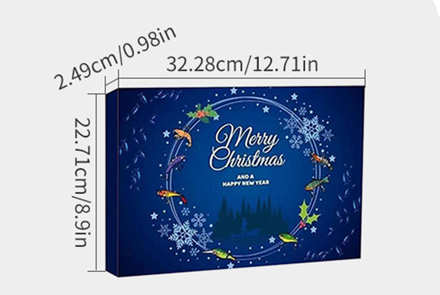 Christmas Advent Calendar 2025 Fishing Lure