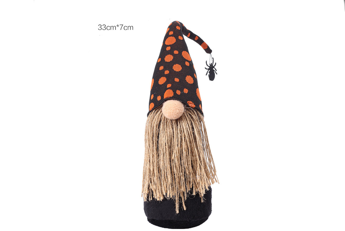 **Halloween Pumpkin Faceless Old Man Doll Ornament**