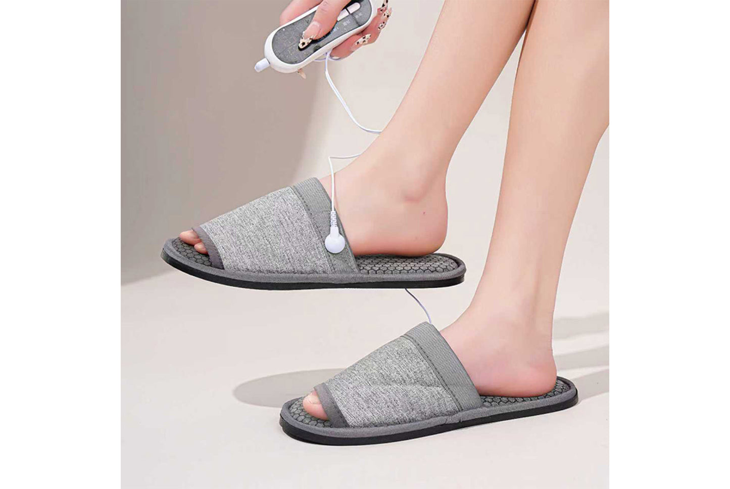 **Digital Therapeutic Massage Shoes: EMS Microcurrent Foot Massager**