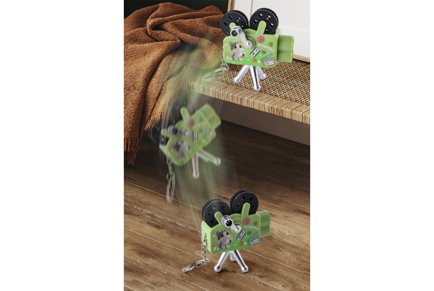 Children's Hand-Cranked Projector