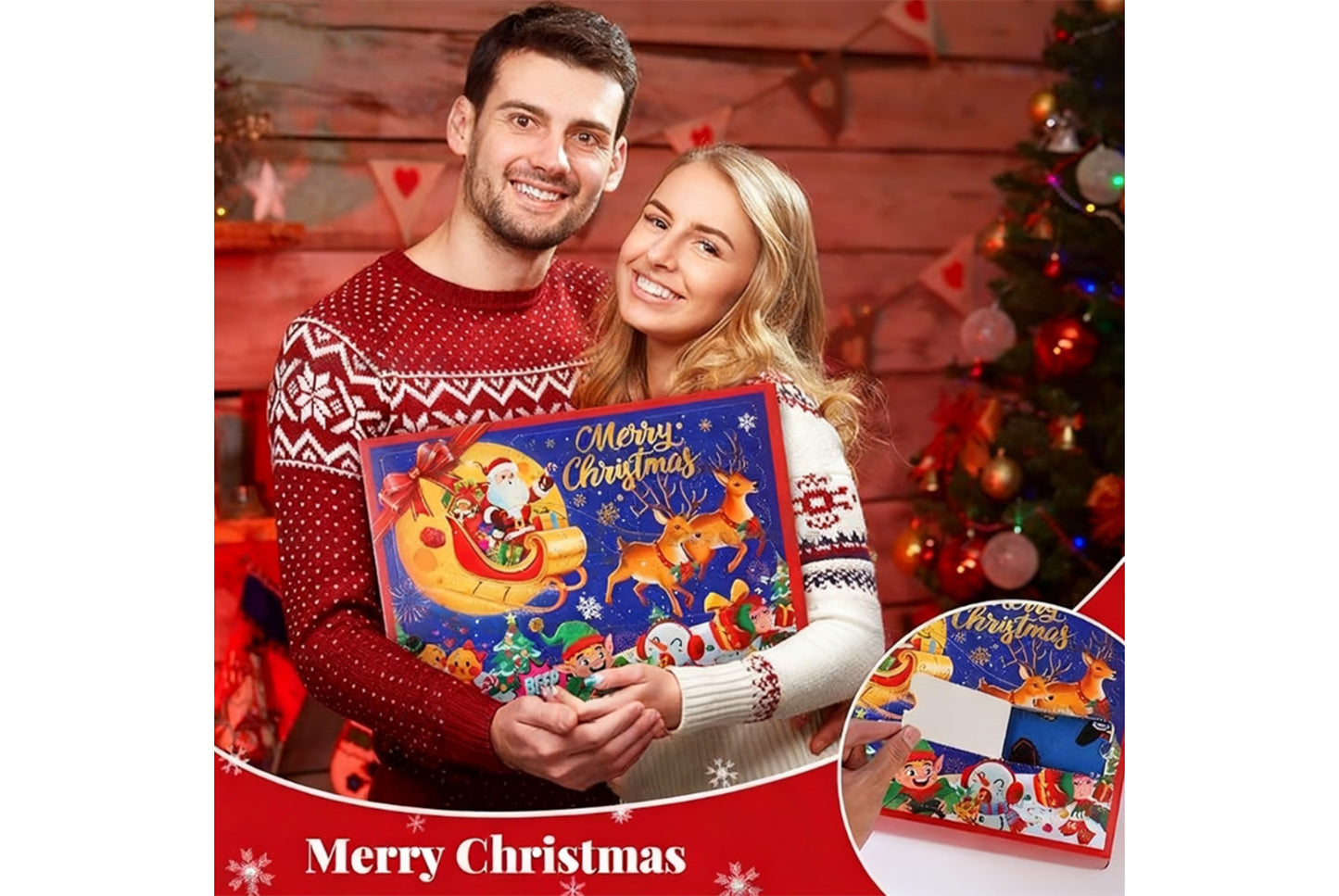 **Christmas Stocking Blind Box | Countdown Calendar Gift Box**