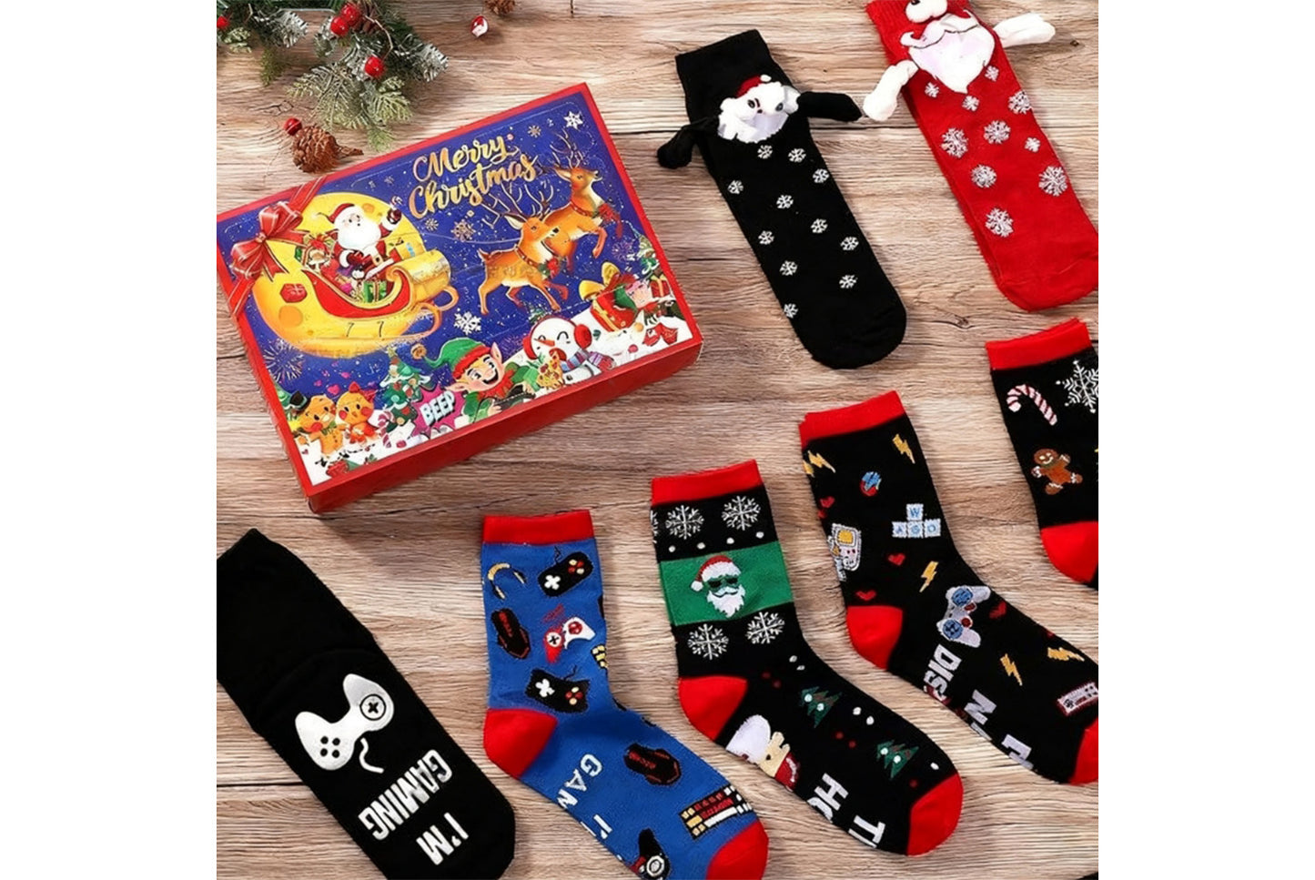 **Christmas Stocking Blind Box | Countdown Calendar Gift Box**