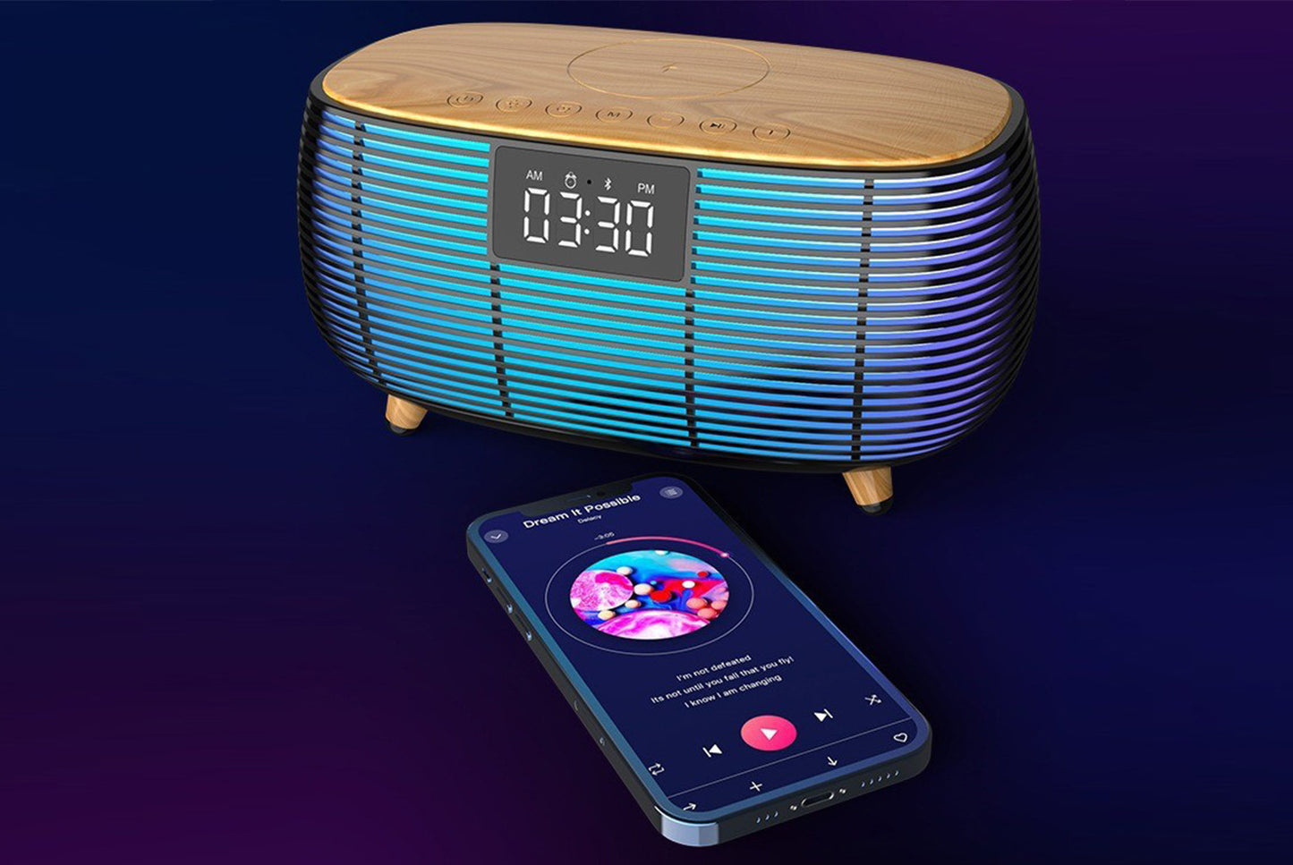 Multifunctional Bluetooth audio atmosphere light