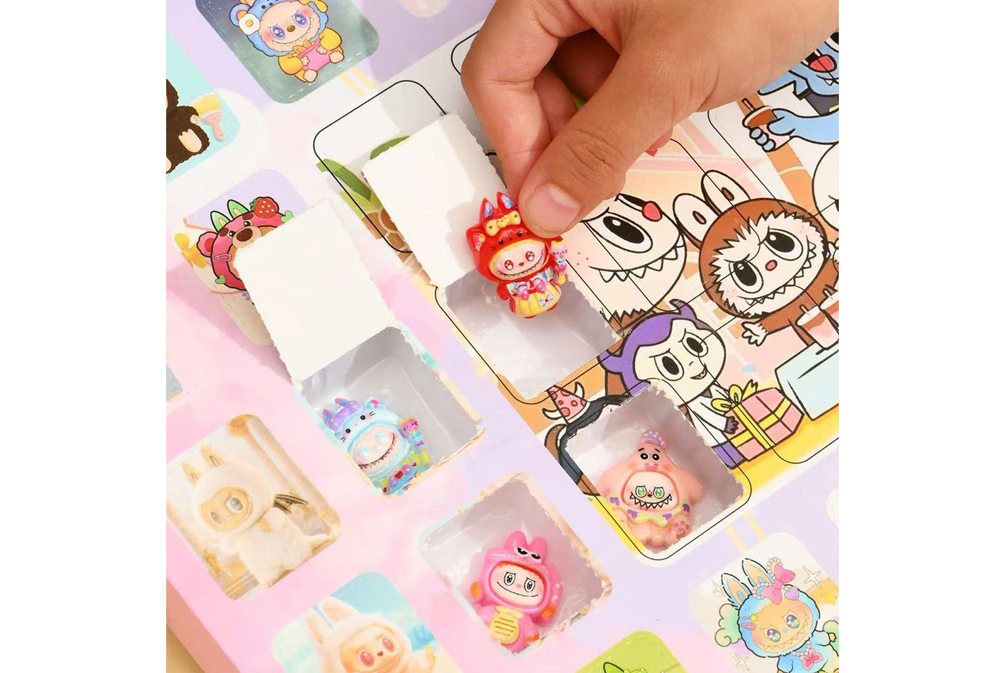 Lucky draw blind box labubu