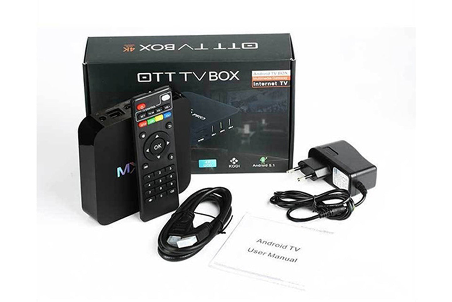 **8GB+128GB Android Smart TV Box UK Version Home Network Set-Top Box**
