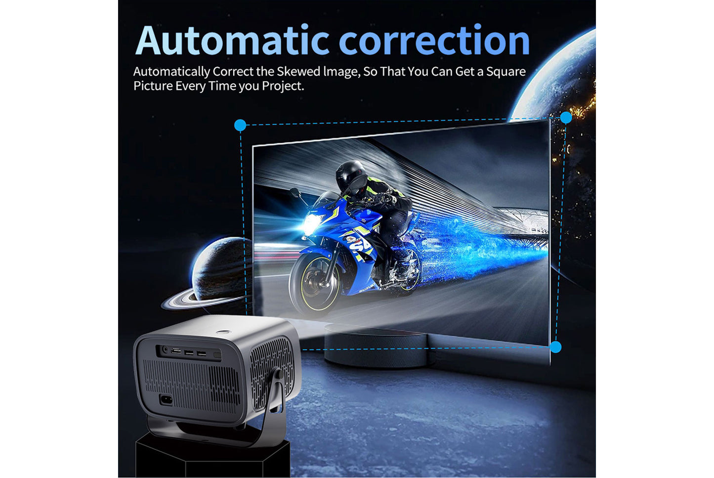 **A10PLUS Smart Projector for Home and Office**