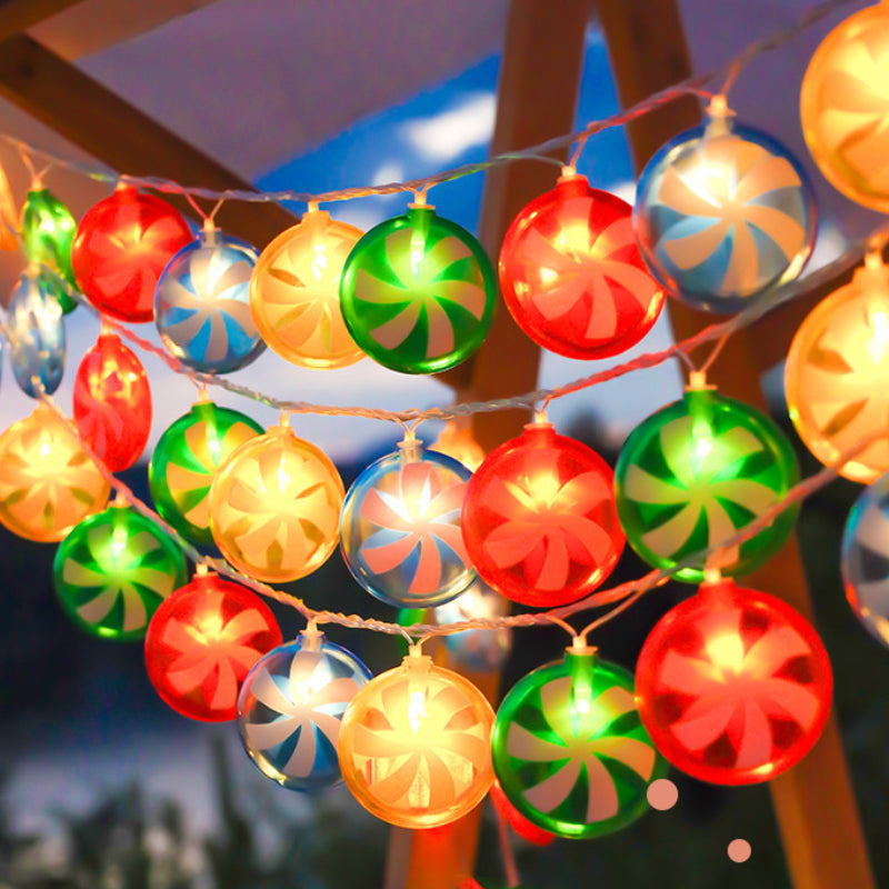Christmas Halloween atmosphere decoration LED candy light string