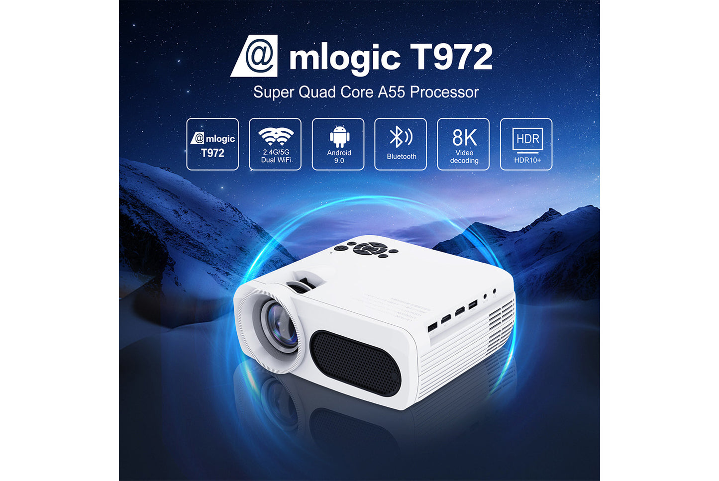 **M7 Smart Projector Android HD Home Edition**