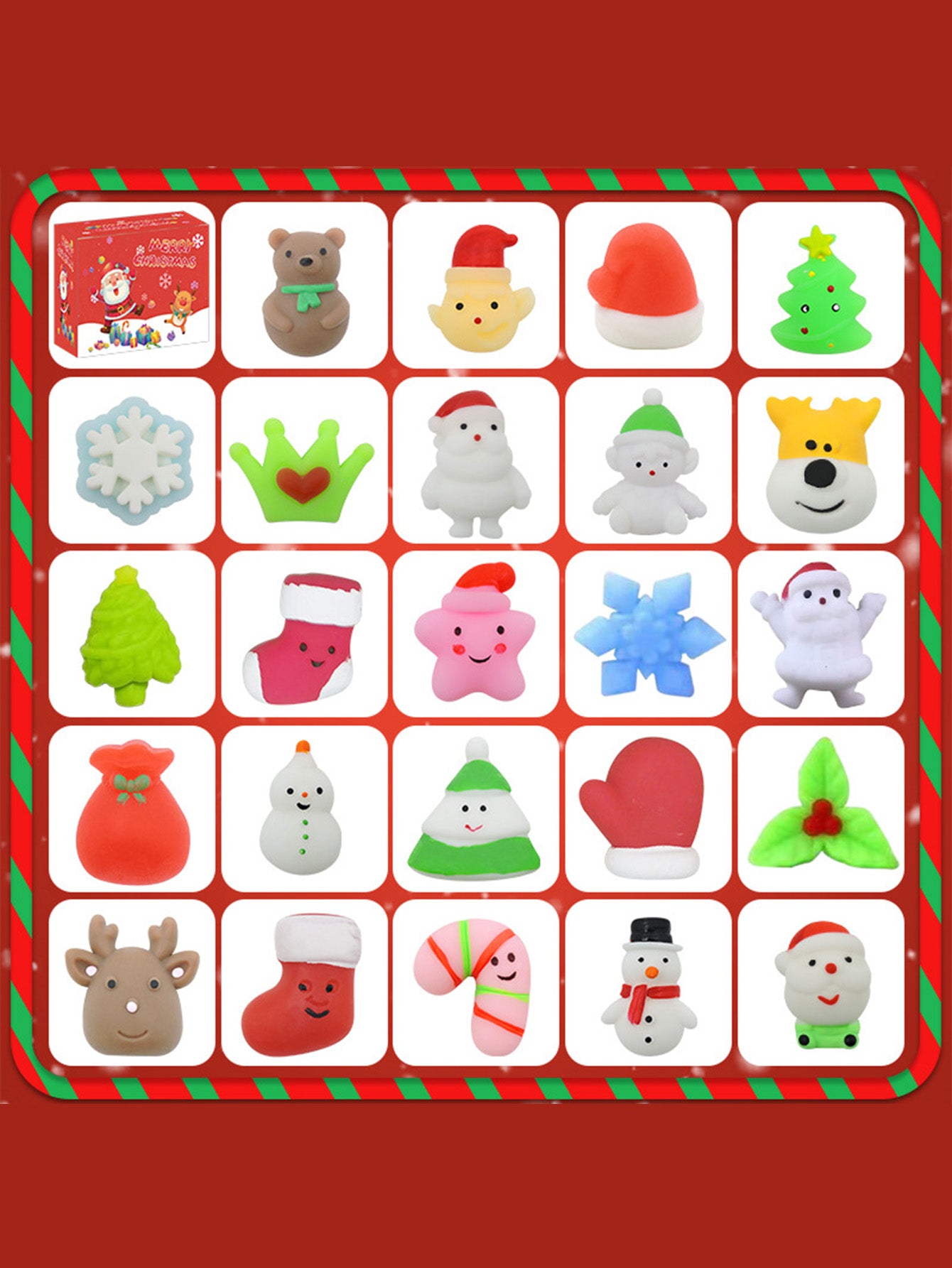 Christmas Squeeze Decompression Blind Box Set
