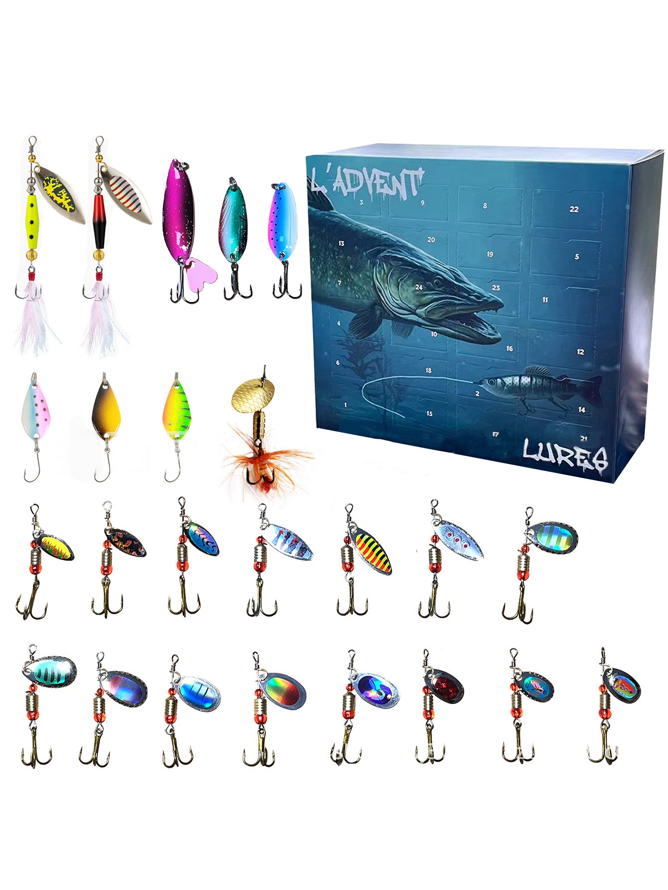 Fishing Set Advent Calendar Blind Box