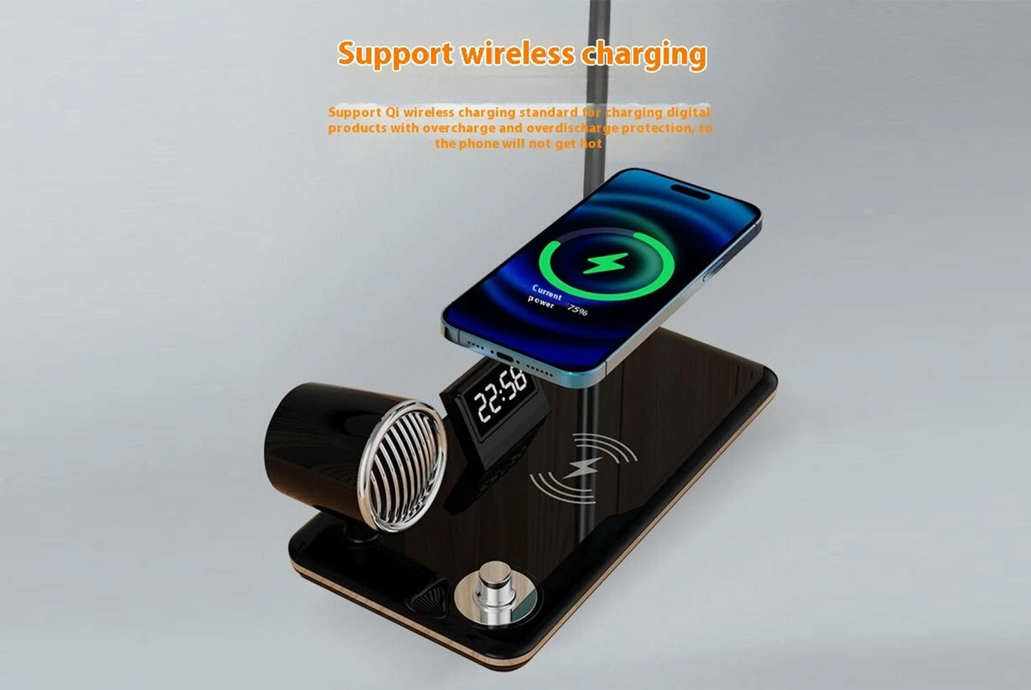Multifunctional music desk lamp