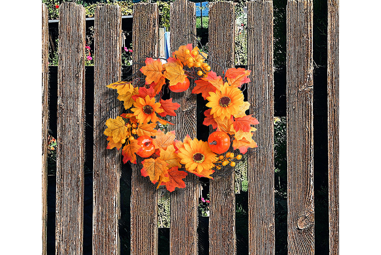 Berry Door Hanger (Pine Cone Pumpkin Style)