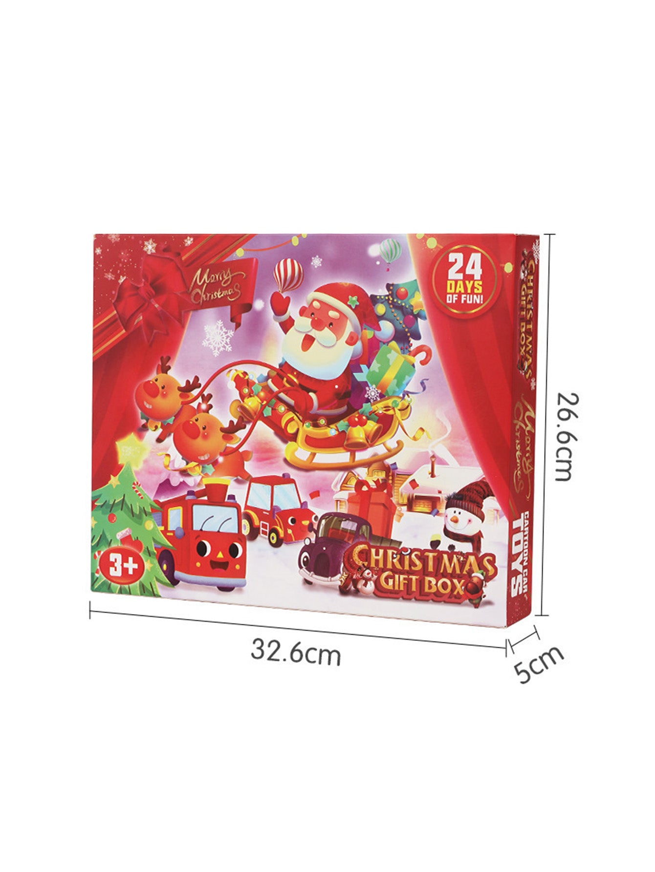Christmas Countdown Pull Back Car Blind Box