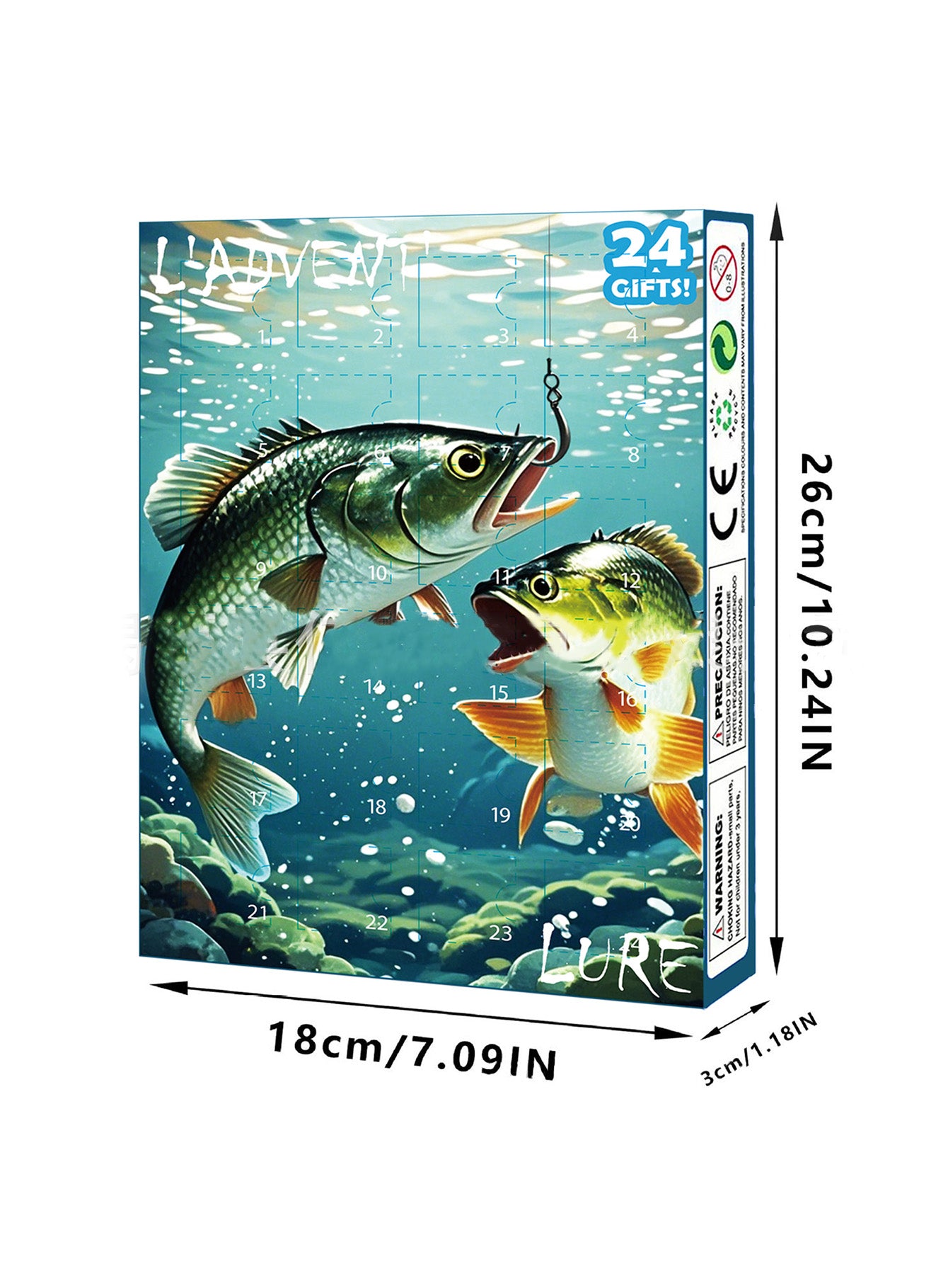 Fishing Set Advent Calendar Blind Box