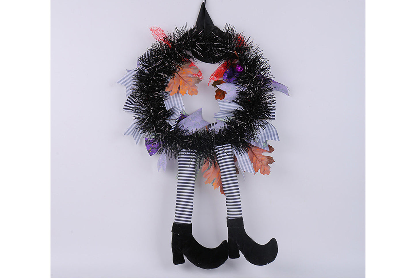 Halloween Witch Hat Long-Legged Pumpkin Garland