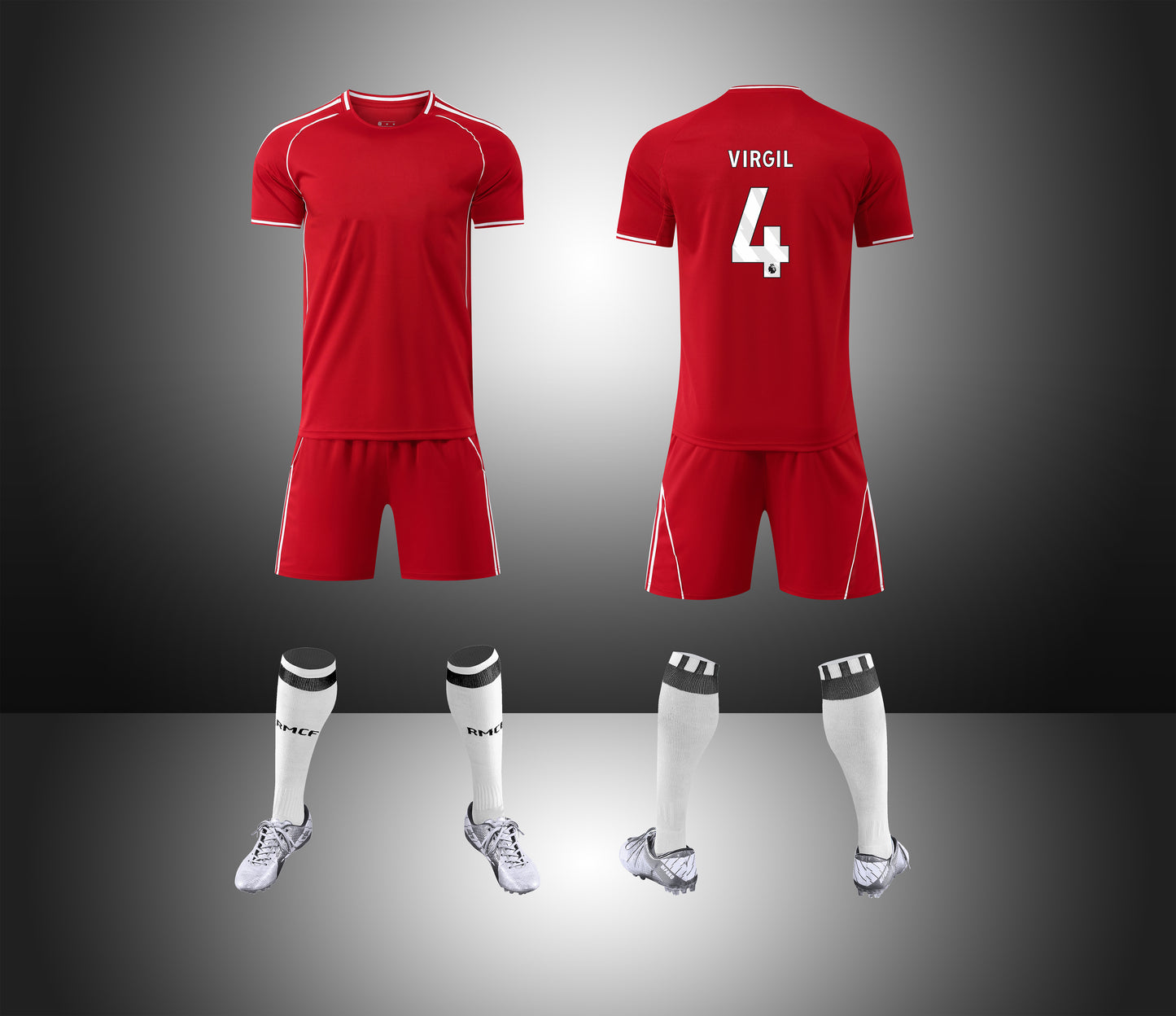 Liverpool team jersey customizable star names