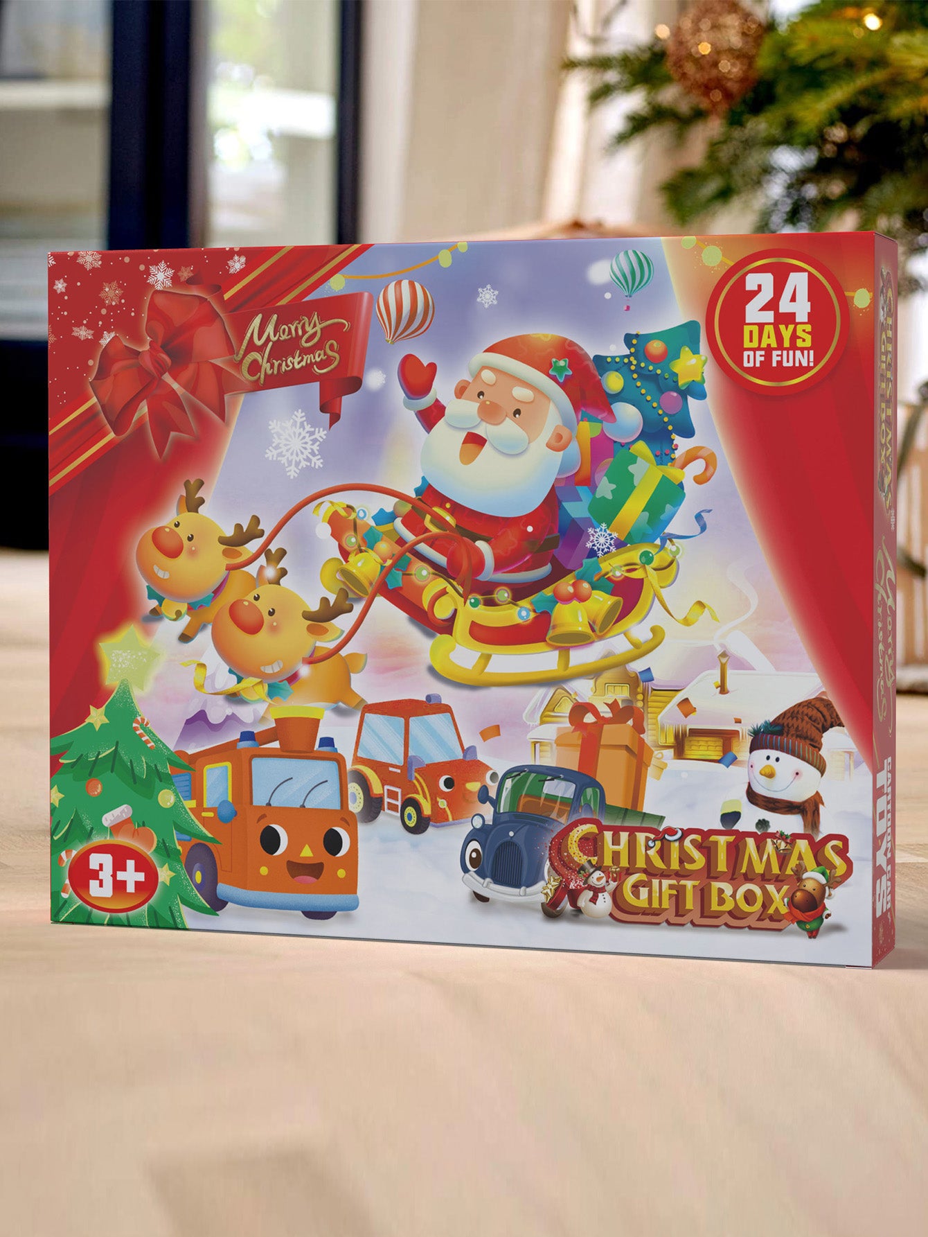 Christmas Countdown Pull Back Car Blind Box