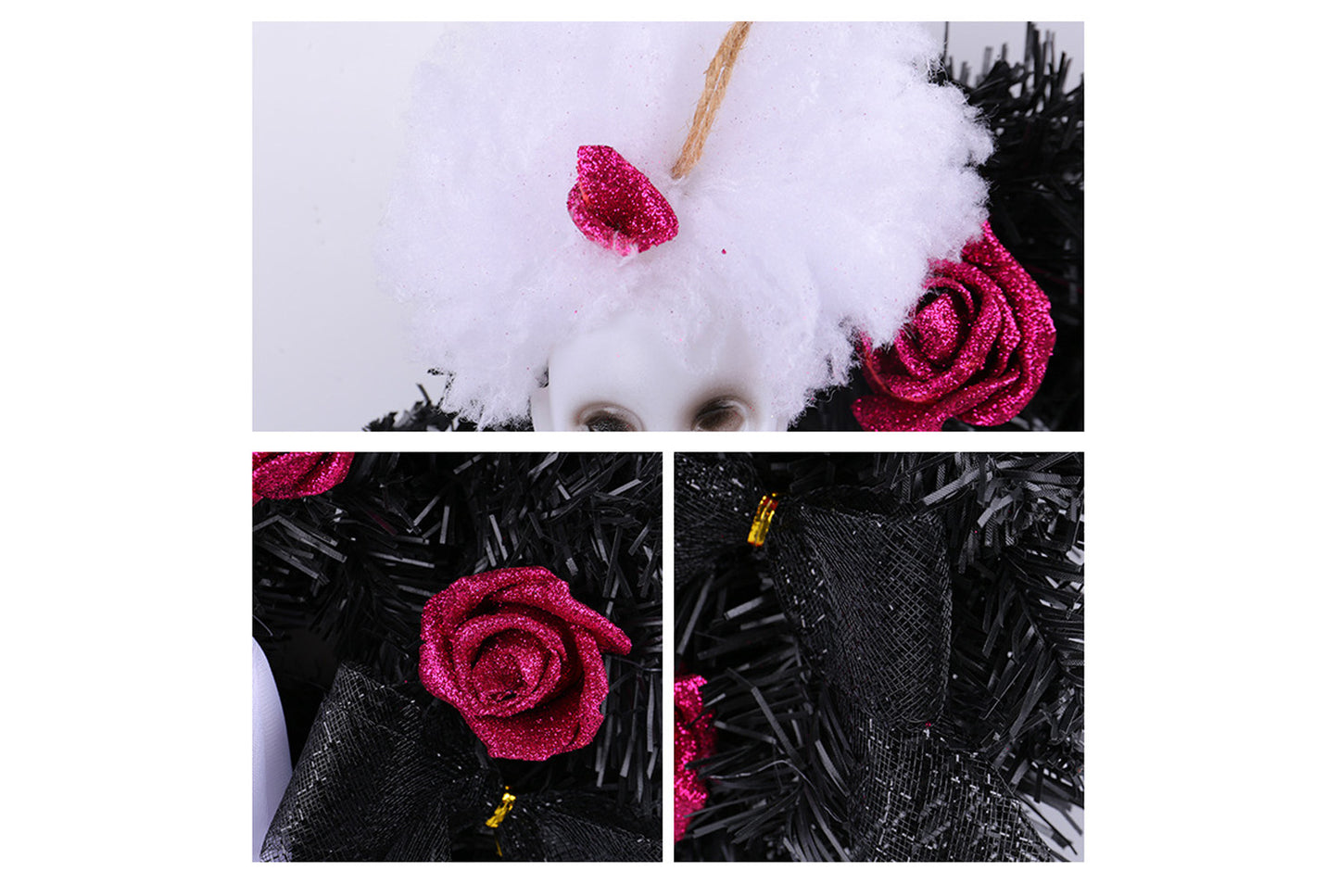 Halloween White Ghost Door Hanger | Horror Party Garland