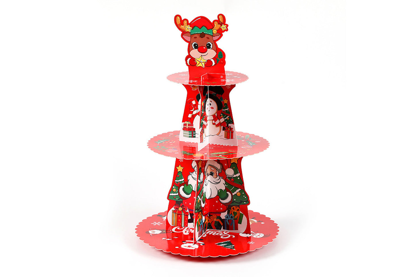 **Halloween Pumpkin Multi-Tier Cake Stand Decorative 3D Cake Tray**