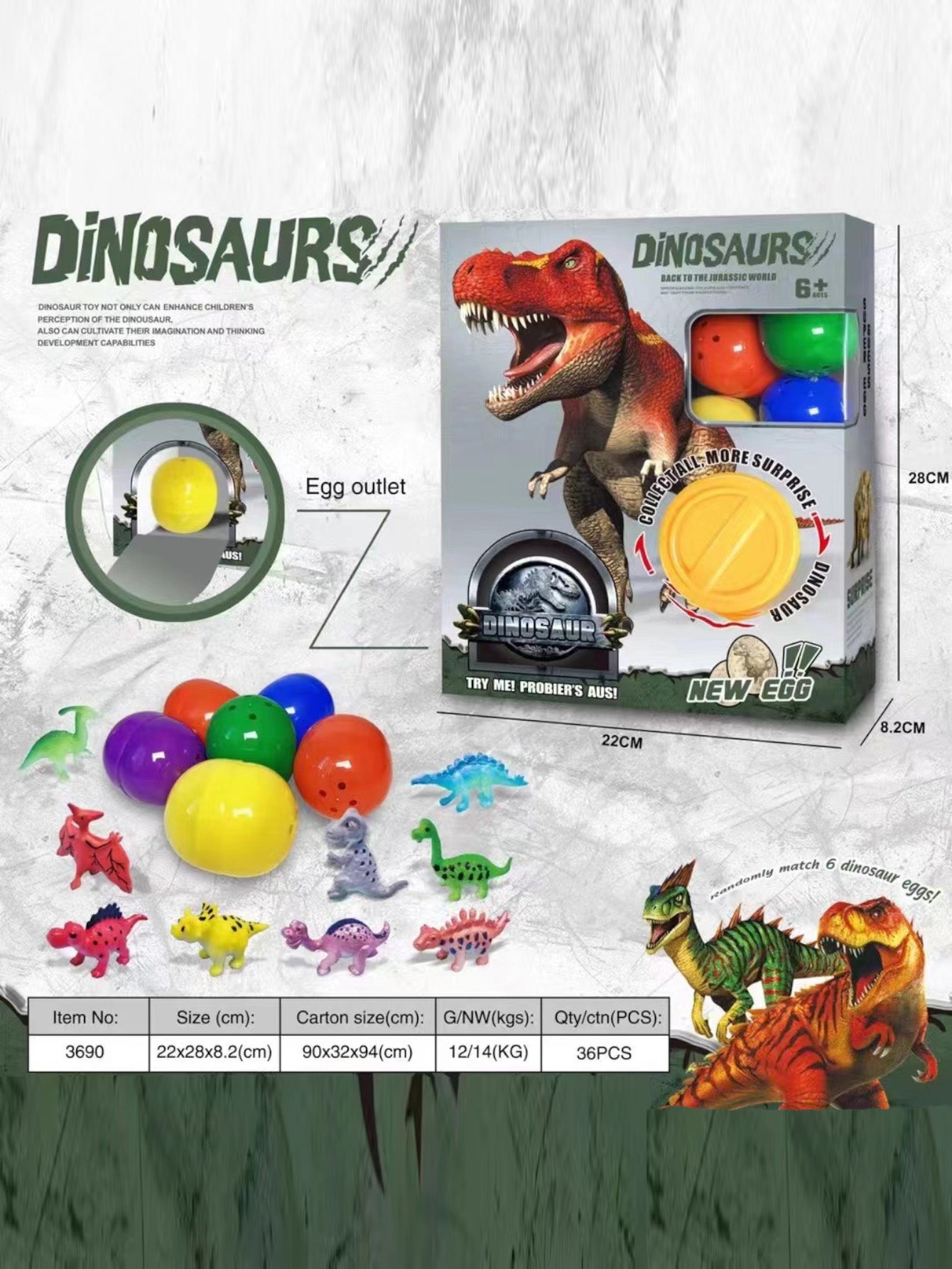 DIY mini gashapon machine set