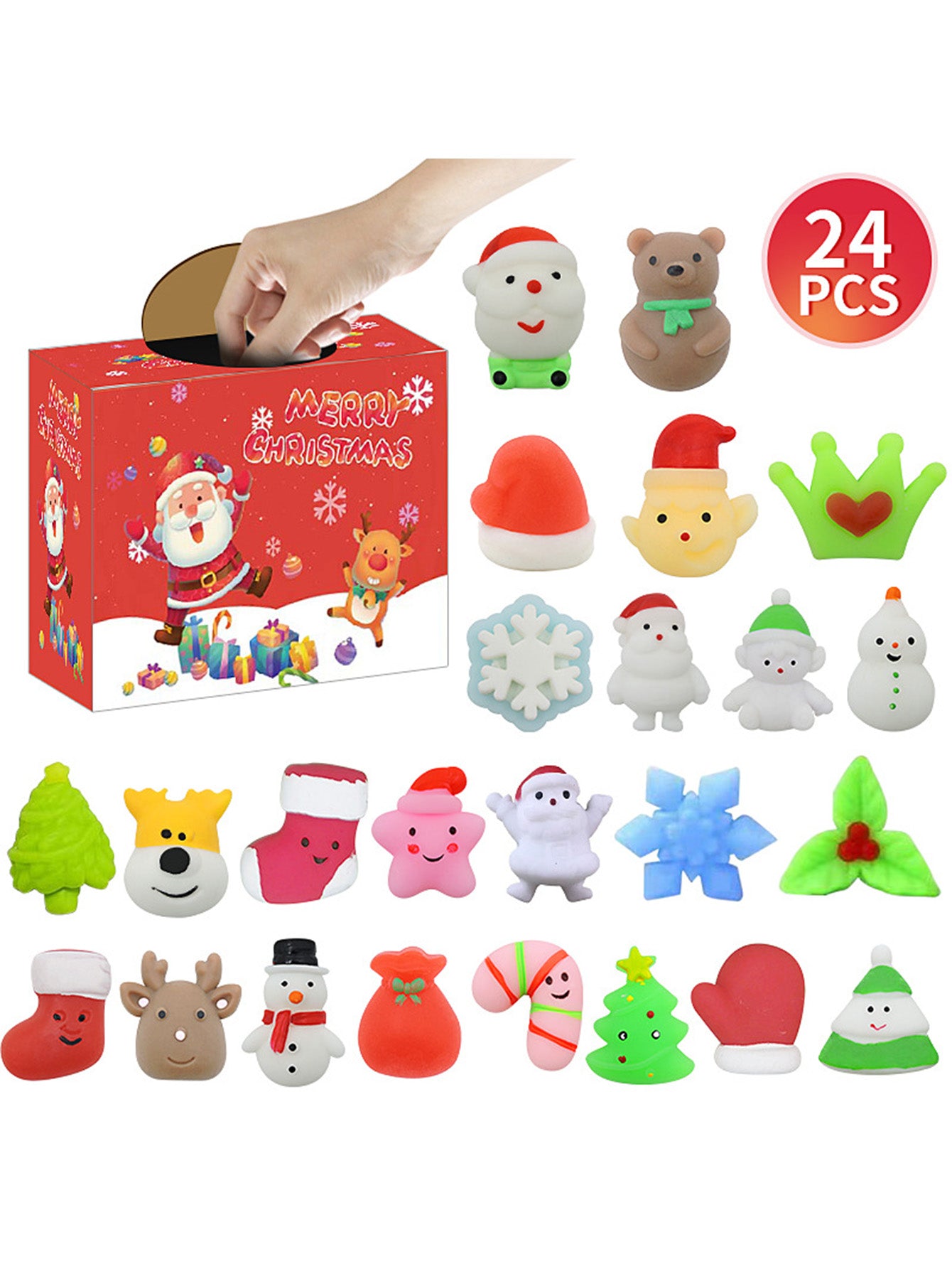 Christmas Squeeze Decompression Blind Box Set