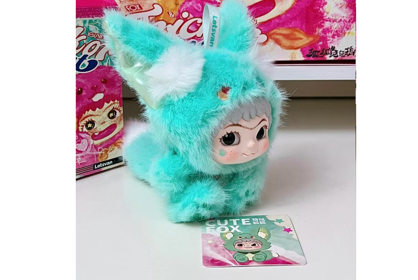 WAKUKU Fox and Bunny Mischievous Diary Doll