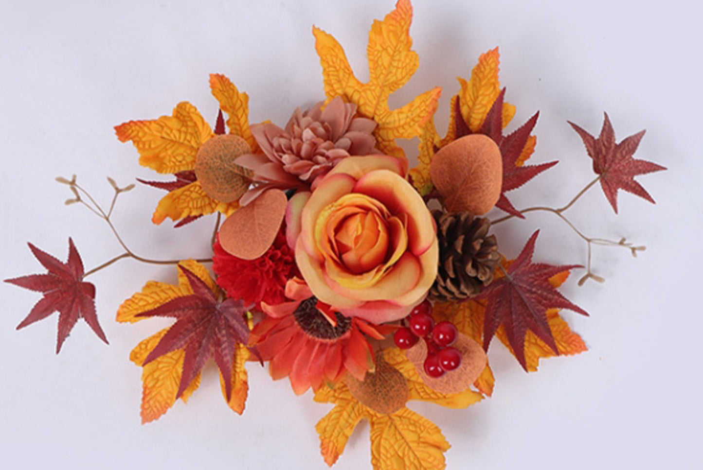 Autumn Simulated Maple Leaf Ornaments