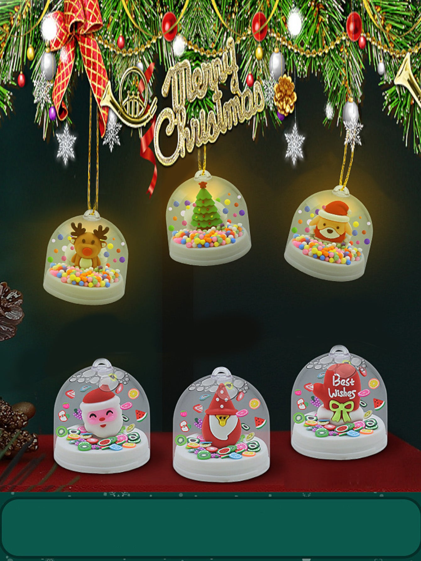 Christmas Light Crystal Blind Box Set