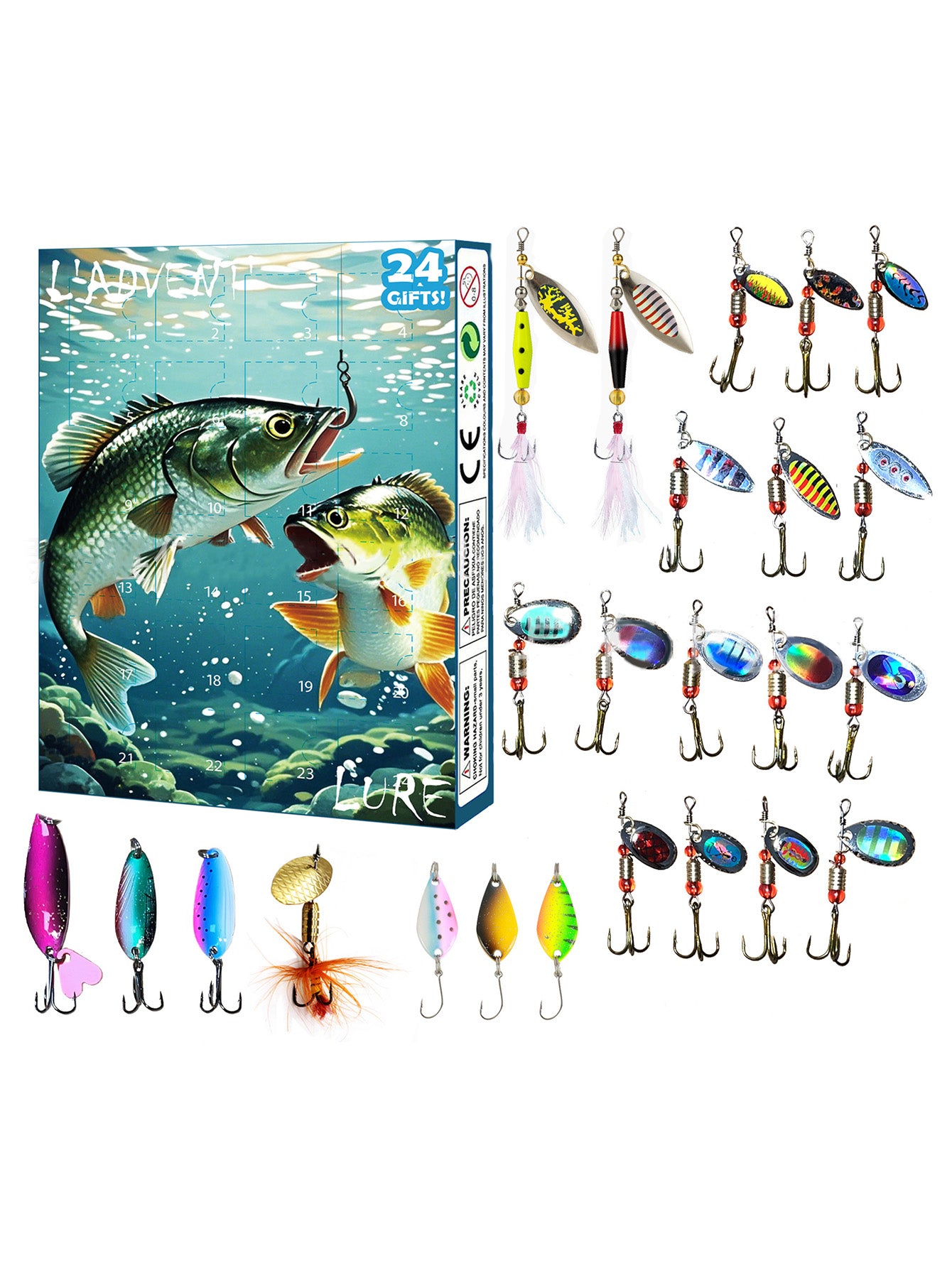 Fishing Set Advent Calendar Blind Box