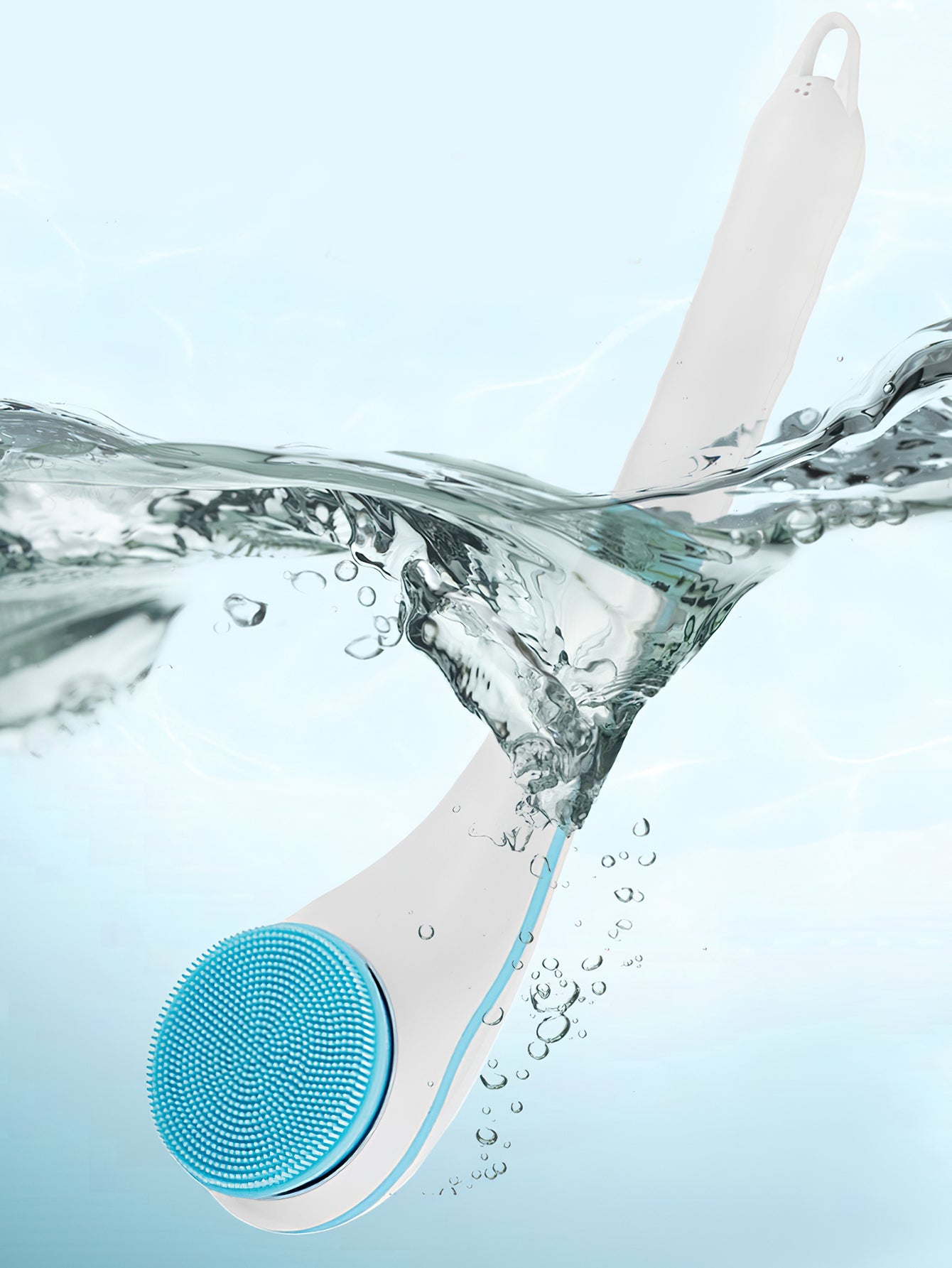 5-in-1 Electric Shower Brush: Waterproof Back Scrubber with 6 Speeds & Rotating Heads - 2 Colours