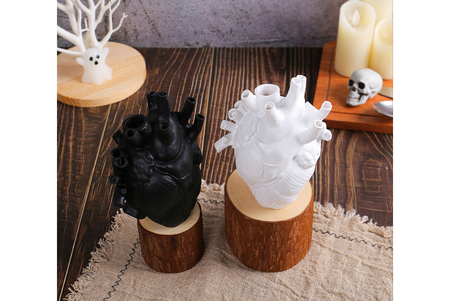 Creative Halloween Heart Vase