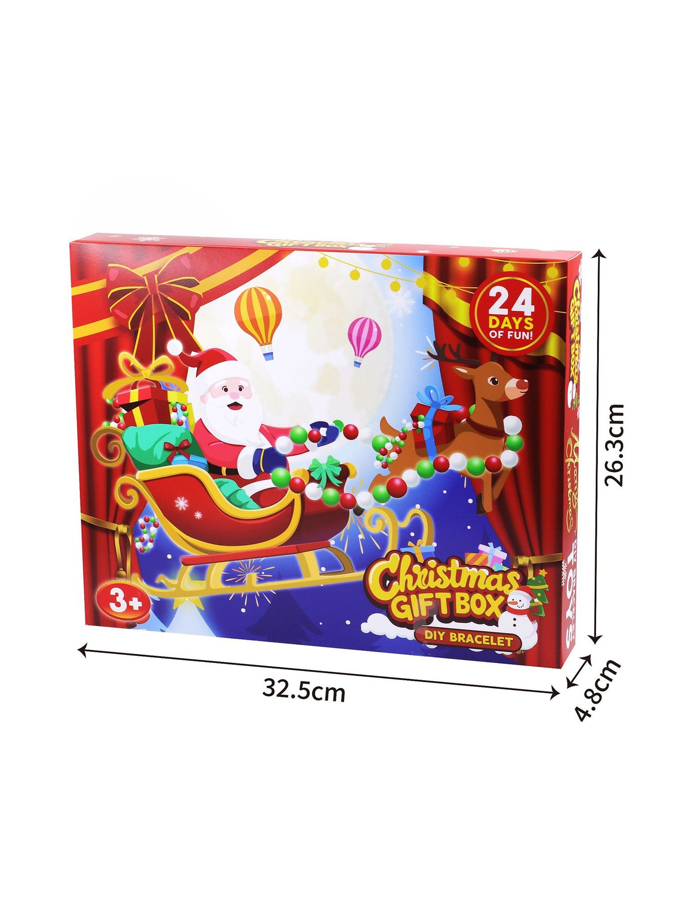 Christmas Blind Box DIY Beaded Children's Toys Unpacking Surprise Gift Box