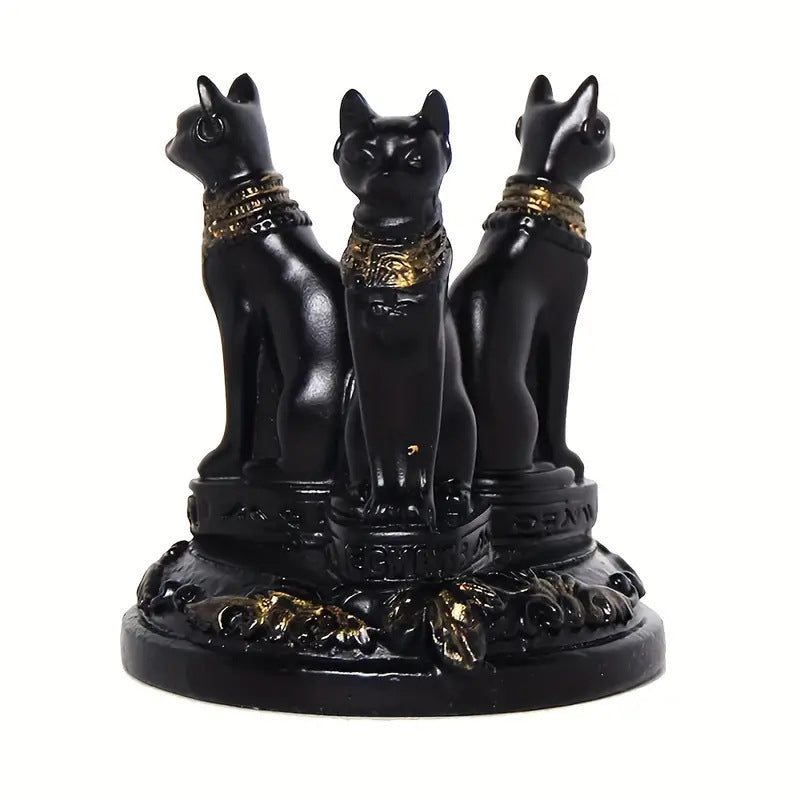 Egyptian cat god small ornaments resin crafts desktop decoration