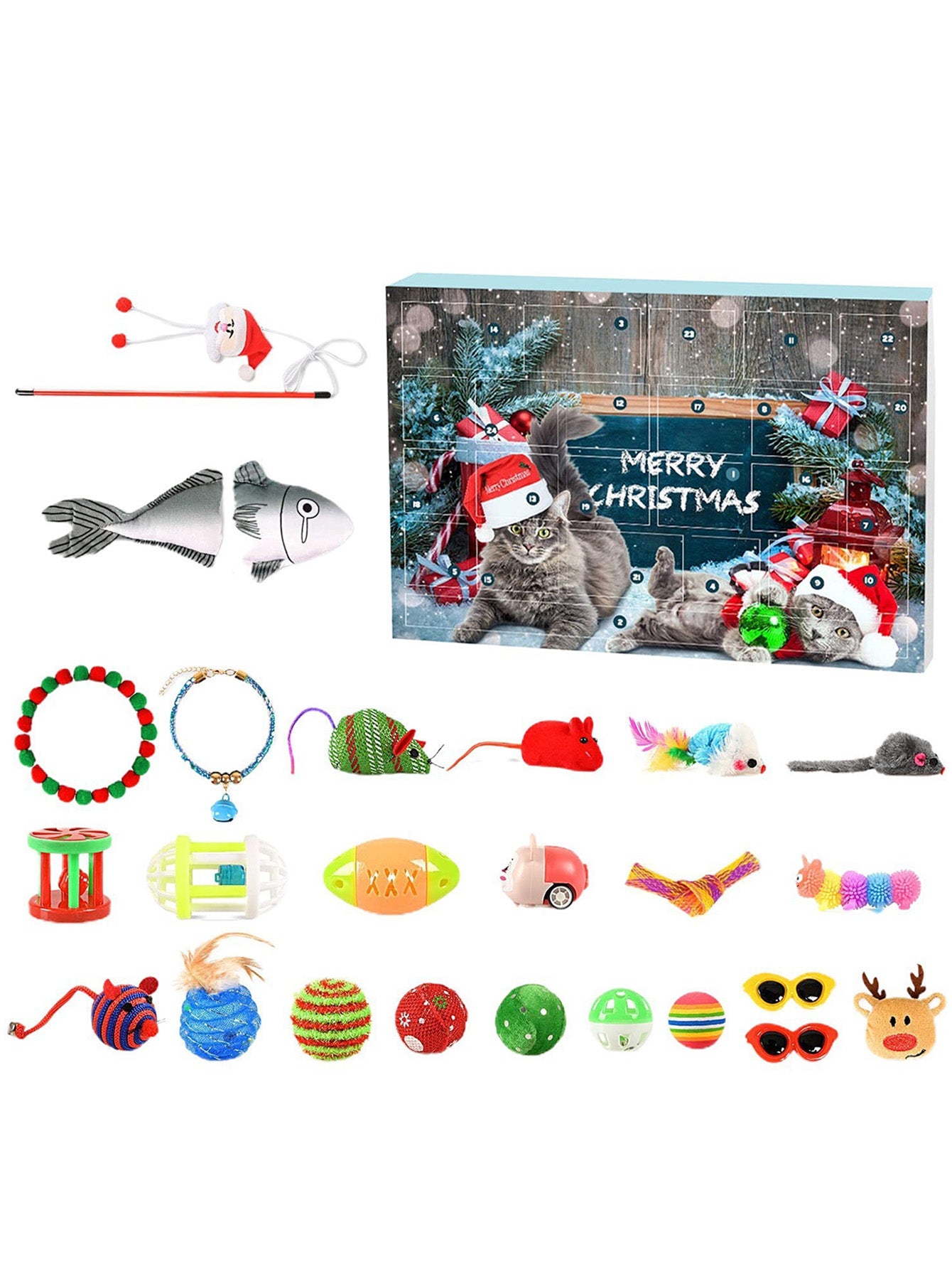Christmas pet blind box toys