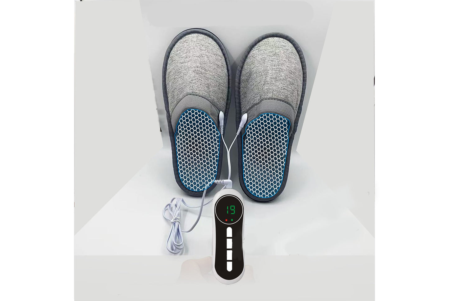 **Digital Therapeutic Massage Shoes: EMS Microcurrent Foot Massager**
