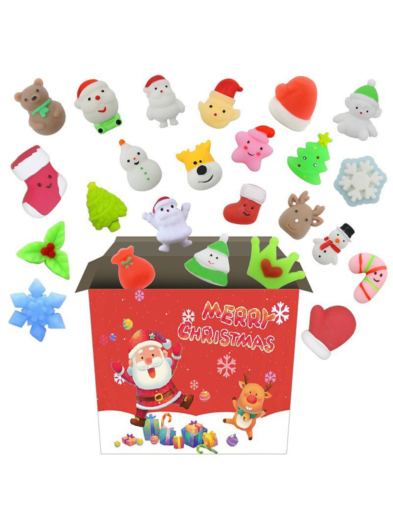 Christmas Hand-torn Blind Box-Calendar Ventilation Stress Relief Toy