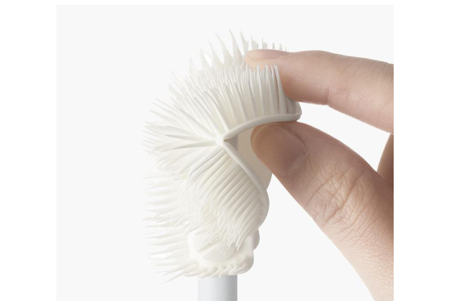 Silicone bottle brush